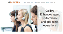 Desktop Screenshot of mactek-inc.com